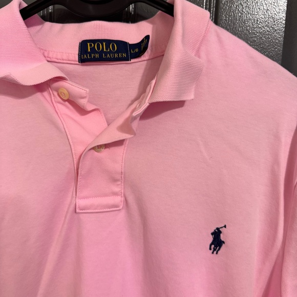 Polo by Ralph Lauren Pink Classic Polo Shirt - Picture 4 of 6